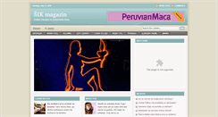 Desktop Screenshot of magazinzazene.com